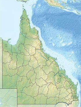 Moreton Island is located in Queensland