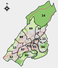 Besancon map with districts numbers.svg
