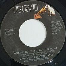 You've Lost That Lovin' Feeling by Hall & Oates US vinyl A-side.jpg