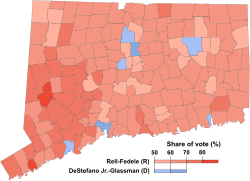 2006 Gubernatorial Election in Connecticut.svg