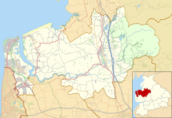 Catterall is located in the Borough of Wyre