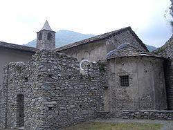 Church of Santa Croce at Sparone.