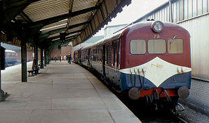 DE railcars, Belfast - geograph.org.uk - 1722998.jpg
