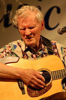 Doc Watson at MusicFest 'n Sugar Grove in Sugar Grove, North Carolina in 2009