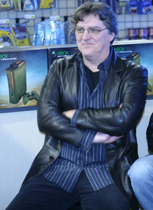 Martin O'Donnell in 2007 at the release of Halo 3 in Bellevue, Washington