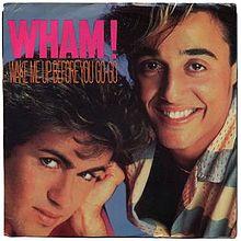 Artwork of the original 1984 U.S. vinyl single