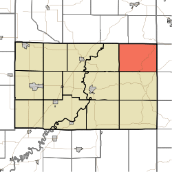 Location in Greene County