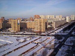 Babakina Street in Khimki (February 2010)