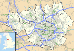 Stockport air disaster is located in Greater Manchester