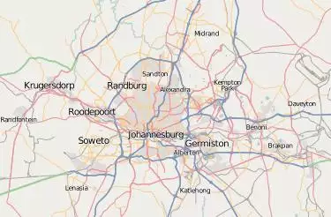 2010 FIFA World Cup is located in Greater Johannesburg