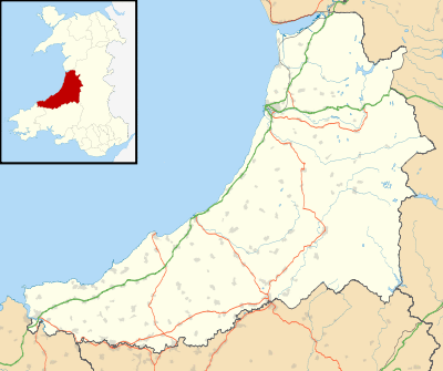 List of monastic houses in Wales is located in Ceredigion