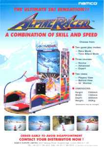 Alpine Racer arcade flyer.png