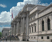 Main facade of the Metropolitan Museum of Art