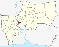 Location in Bangkok