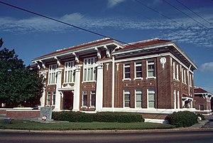 Walthall County courthouse in Tylertown