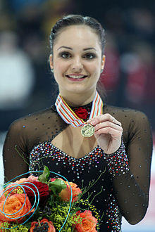 European Championships 2011 Sarah MEIER – Gold Medal.jpg