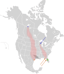 Grus americana map.svg