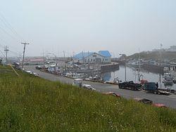 Fishing harbour in Sainte-Thérèse-de-Gaspé