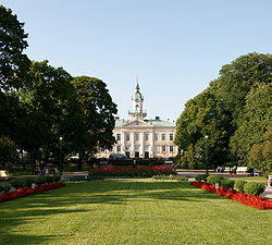 The old Town Hall of Pori