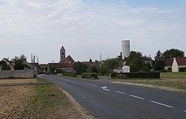 The road into Aufferville