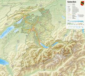 Col du Mont Crosin is located in Canton of Bern