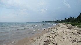 Negwegon State Park beachfront.jpg