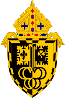 Coat of Arms of the Roman Catholic Diocese of London.svg
