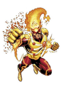 Firestorm flying
