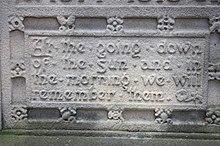 For the Fallen, Stirling War Memorial.jpg