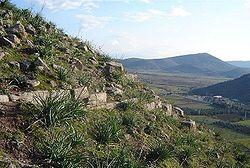 The ancient site of Atarna (Atarneus) and a view of the plain near Dikili