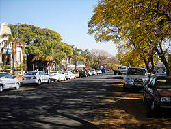 The main street in Cullinan