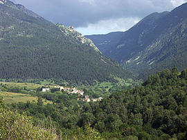 The village and the valley of Eyne
