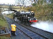 Bo'ness Kinneill Steam Railway at Birkhill Station - geograph.org.uk - 118368.jpg