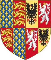 Arms of Anne of Bohemia.svg