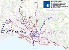 Lausanne - Public transport map.png