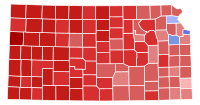 Kansas Senate Election Results by County, 2008.svg