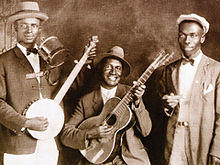 Gus Cannon's Jug Stompers, c. 1928 (Cannon is on the left)