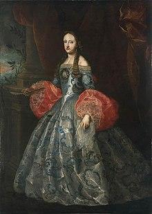 Jan van Kessel (II) or Claudio Coello (Attr.) - Portrait of Maria Anna of Neuburg.jpg