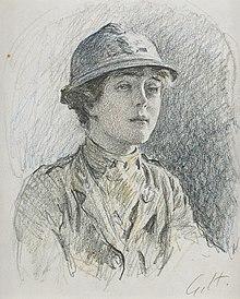 SADIE BONNELL, OF THE FIRST AID NURSING YEOMANRY, JULY 1918.jpg