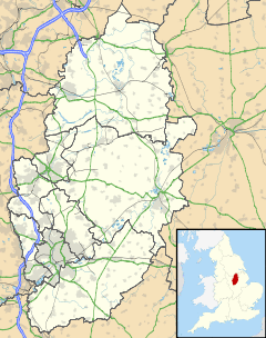 Worksop is located in Nottinghamshire
