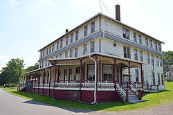 Clubhouse for the former South Fork Fishing and Hunting Club