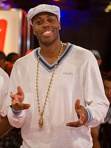 Harrow at an etalk party in 2008