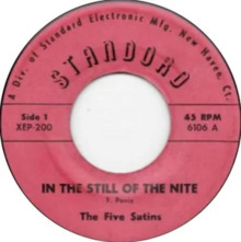 In the Still of the Night (The Five Satins song) LP.png