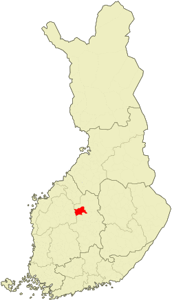 Location of Karstula in Finland