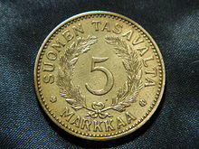 5 markka reverse