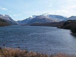 Llyn Padarn from Penllyn on a March day - geograph.org.uk - 1768452.jpg
