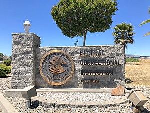 Federal Correctional Institution, Dublin sign.jpg