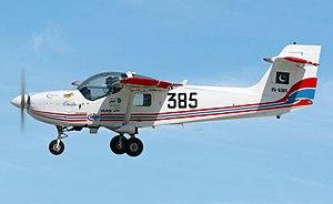 Pakistan MFI-17 Super Mushshak (mod. flight).jpg