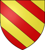 Ecu bandé or gueules.svg