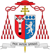 Coat of arms of Basil Hume.svg